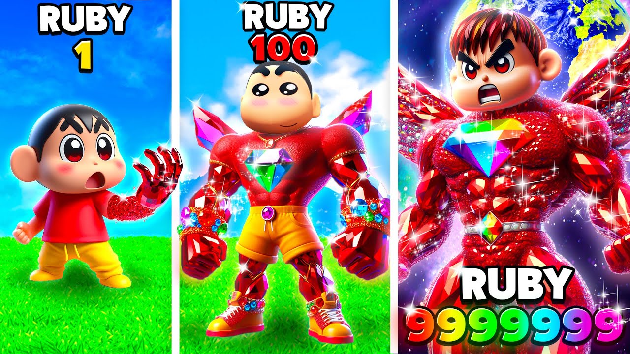🤣Upgrading to RUBY SHINCHAN in GTA 5
