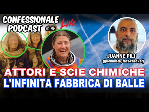 Attori e Scie Chimiche, legge "Cieli Blu" |con Juanne Pili (giornalista)| #ConfessionalePodcast 266