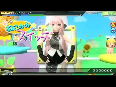ねこみみスイッチ【Hard／巡音ルカ コンフリクト】【Project DIVA Arcade】