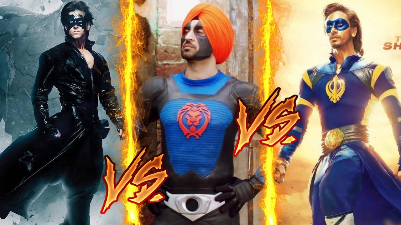 Krrish Vs Super Singh Vs Flying Jatt Indian Superheroes Vs Indian
