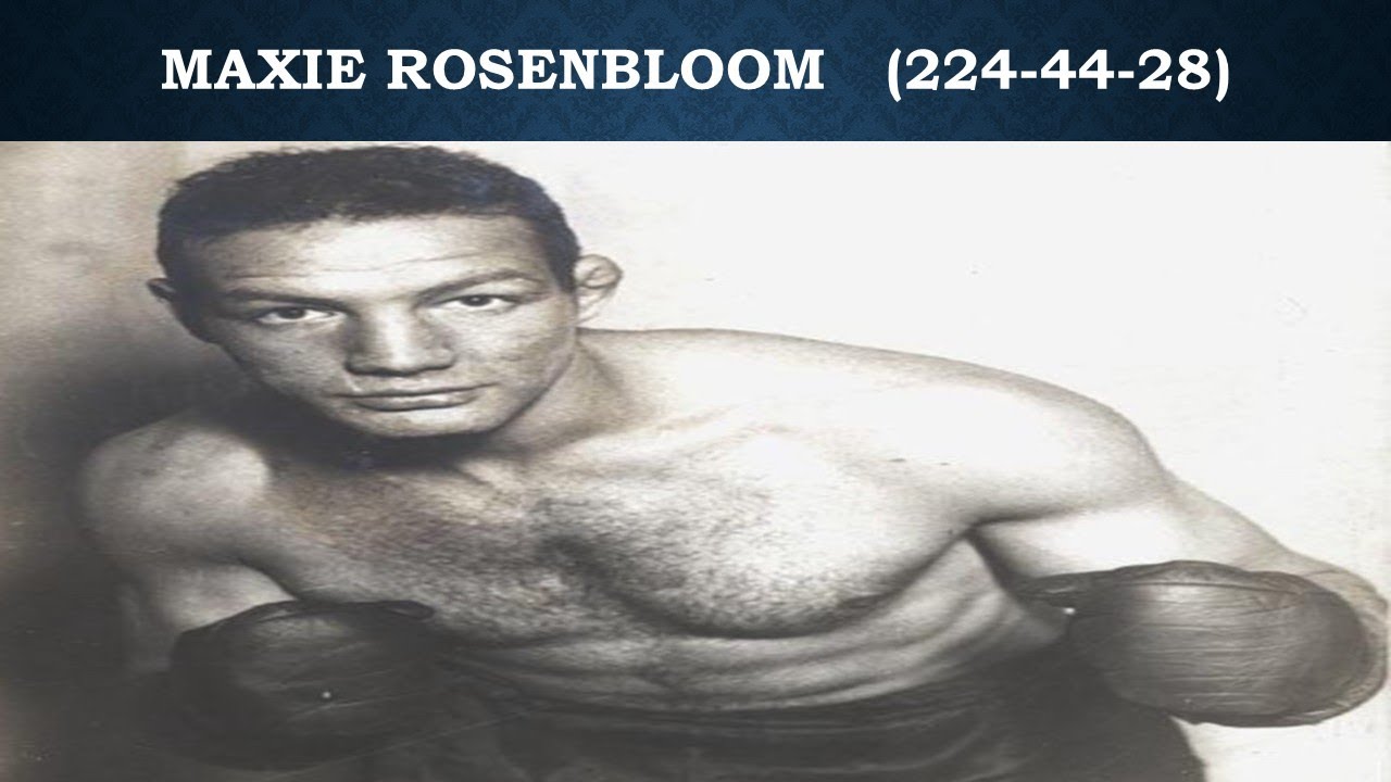 MAXIE ROSENBLOOM - YouTube