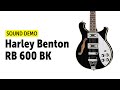 Harley Benton RB 600 BK - Sound Demo (no talking)