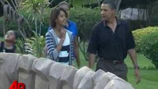 Raw Video: Obama Family Heads to Hawaii Zoo