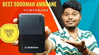 Ambrane Powerbank 5000mAh Review ??? || आपका पोर्टेबल चार्जिंग साथी ?