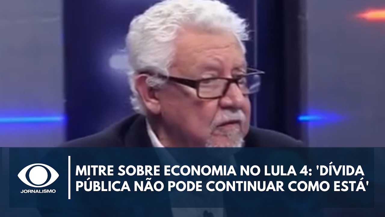 Mitre sobre economia no Lula 4: 'Dívida pública não pode continuar como está' | Band Eleições