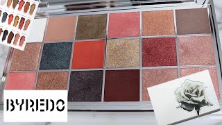 Just Innew Byredoflora Kalahari Ltd. Ed. Paletteunboxing & Swatches