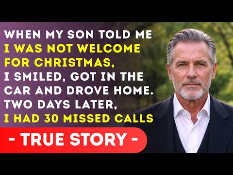 My Son Said He Wasn't Expecting Me for Christmas, So I Canceled the Mortgage Payment. Dad Journey.