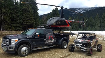 Turbo RZR Snow Jump | Shot in 4k