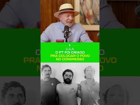 DESCUBRA O MOTIVO QUE LEVOU LULA A CRIAR O PARTIDO DOS TRABALHADORES! #lula2026