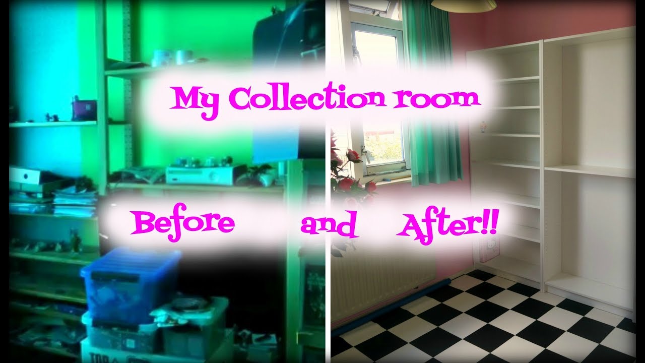 My Collection room!! Before and After!! - YouTube