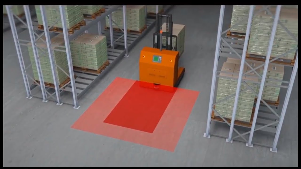 Scanner laser de segurança RSL 400 PROFIsafe - YouTube