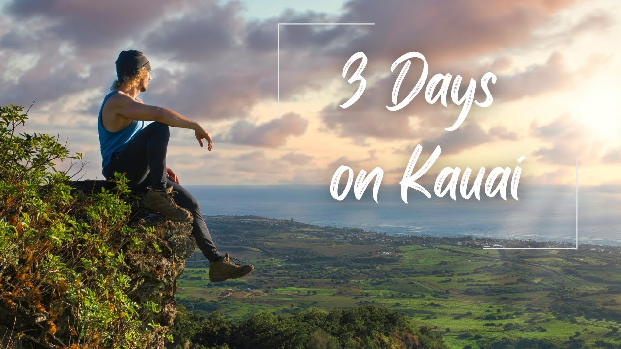 3 days in Kauai Hawaii! Hiking and exploring the Garden Island - YouTube
