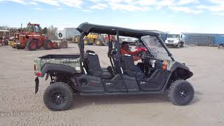 Lot 1802 | 2018 Yanmar YU700GMP 4x4 4 Seat UTV