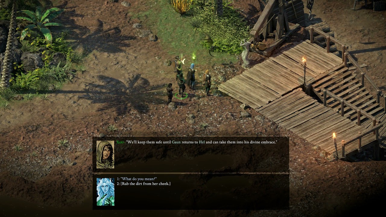 Pillars of Eternity 2 (Good) - Path of the Damned - Arrival at Engwithan Digsite