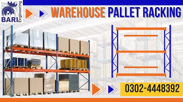 Warehouse Pallet Racks | Industrial Pallet Racking | Pallet Rack Installation | #industrialrack