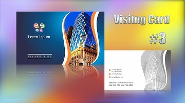 Visiting Card Design in Corel x7| CorelDraw Tutorials for Beginners | Business Card Corel