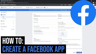 ✅ Creating A Facebook App Step by Step -  Get App ID And App Secret in 2021