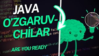 7-dars Java O'zgaruvchilar Kode
