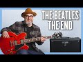 The Beatles The End Guitar Lesson + Tutorial