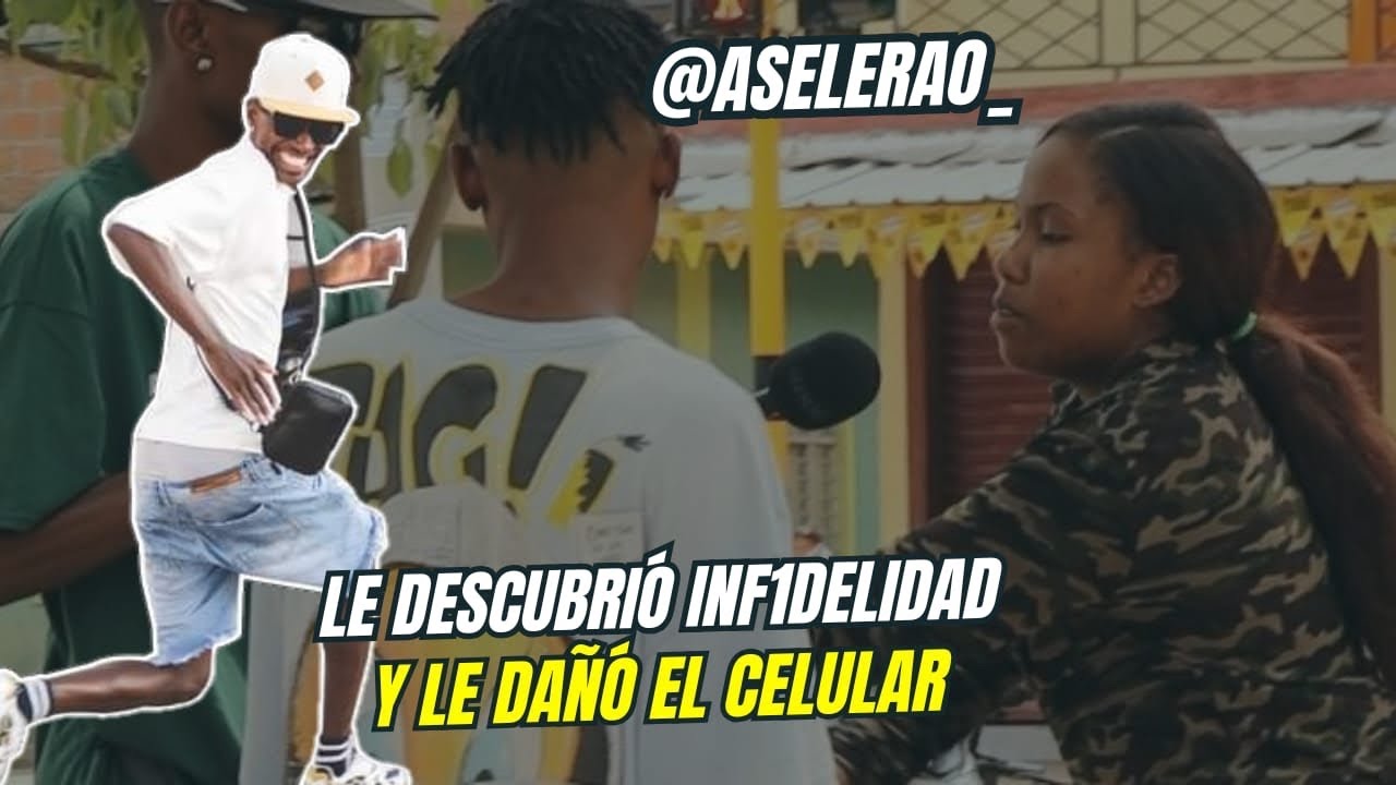 Le descubrió infidelidad y le dañó el celular📲😱