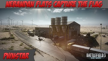 BATTLEFIELD 3 NEBANDAN FLATS CAPTURE THE FLAG GAMEPLAY (BF3 End Game Review)