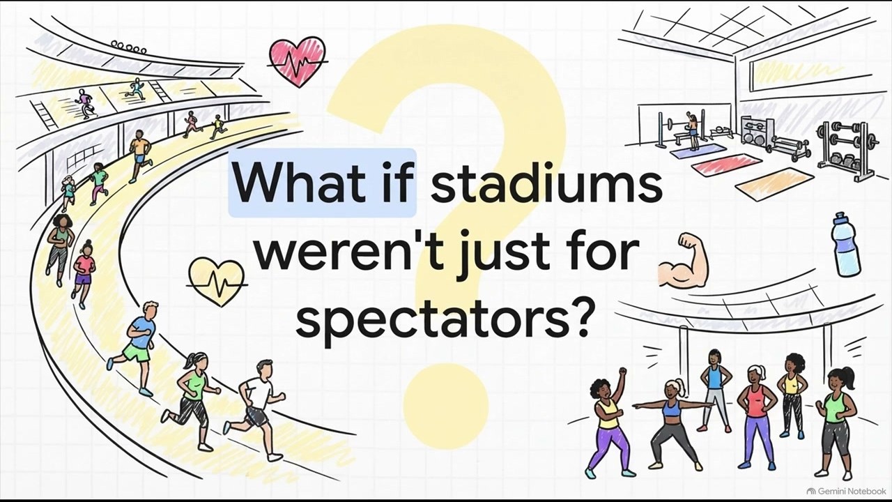What If Your Local Stadium Became a Community Gym?