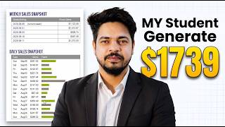 Information How My Student Earned $1,739 from ClickBank in 7 Days | Clickbank Affiliate marketing Guide