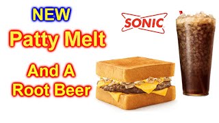 SONIC Patty Melt Is Back Taste Test With A Braq Root Beer
