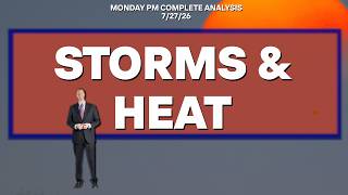 Monday Radar Update: Storms & Dangerous Heat Incoming