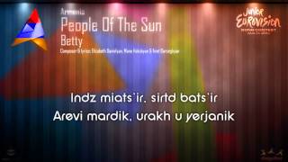 Betty - "People Of The Sun" (Armenia)