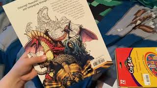 Godzilla coloring book part