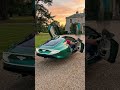 Emerald Green Bentley Flying Car in the Countryside 🚀 Future Luxury Concept