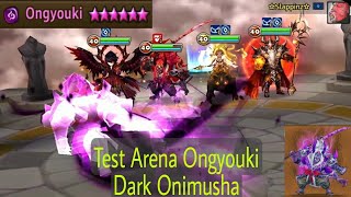 Ongyouki Dark Onimusha × Mookwol Dark Art Master Test RTA Damage Summoners War !! Profile