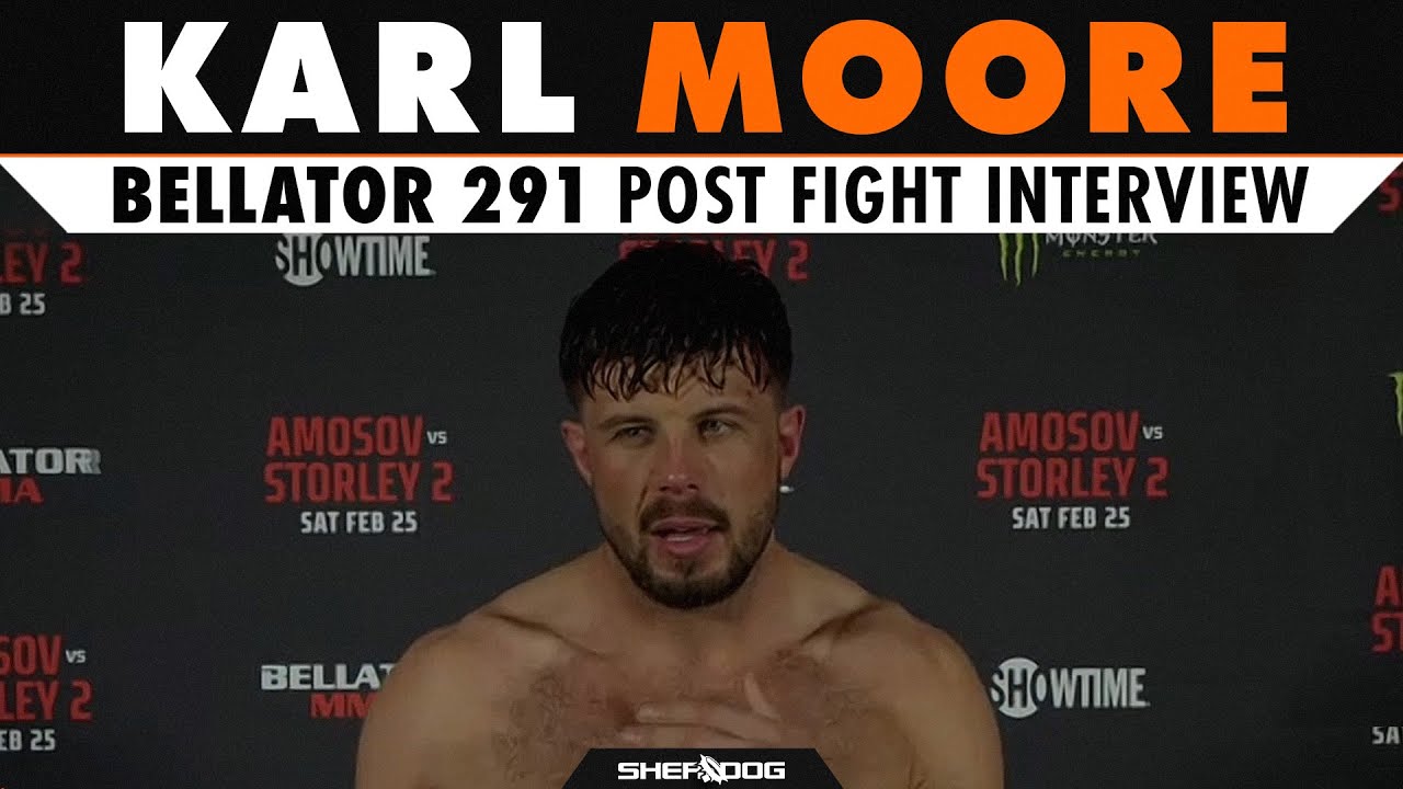 Karl Moore Bellator 291 Post Fight Interview