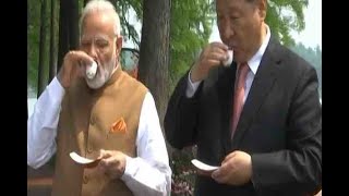 Wuhan Summit: PM Modi & Xi Jinping Have Tea After A Walk Along East Lake | ABP News
