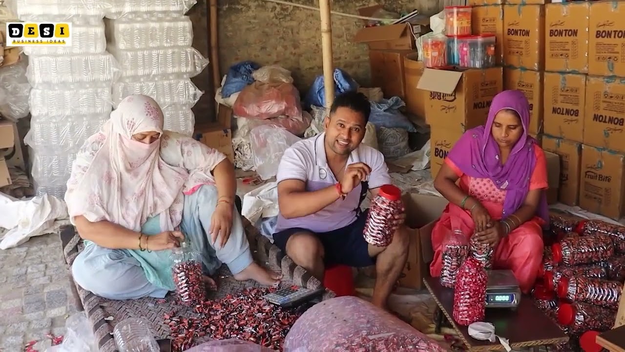 50 पैसे वाली टॉफ़ी से शुरू करो अपना बिज़नेस | Toffee Repacking Business 2025 | Best Business Ideas