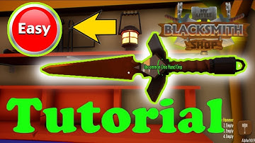 "My Little Blacksmith Shop" (Easy Tutorial, Open Shop, Customers, Craft Weapons!)
