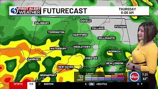 FORECAST A bit unsettled with swings in humidity before the weekend