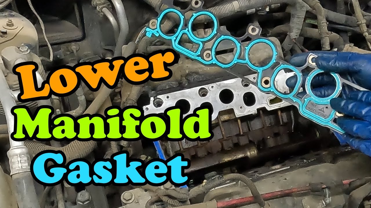 2005-2007 Ford Freestar Lower Intake Manifold Gasket Replacement How To DIY