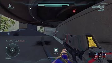 Halo 5 crazy rail gun kill