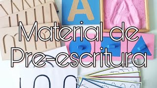 Material de preescritura | escuela en casa