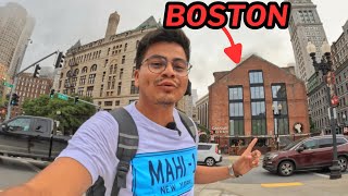 La ciudad más EUROPEA de ESTADOS UNIDOS 🇺🇸🤩 BOSTON