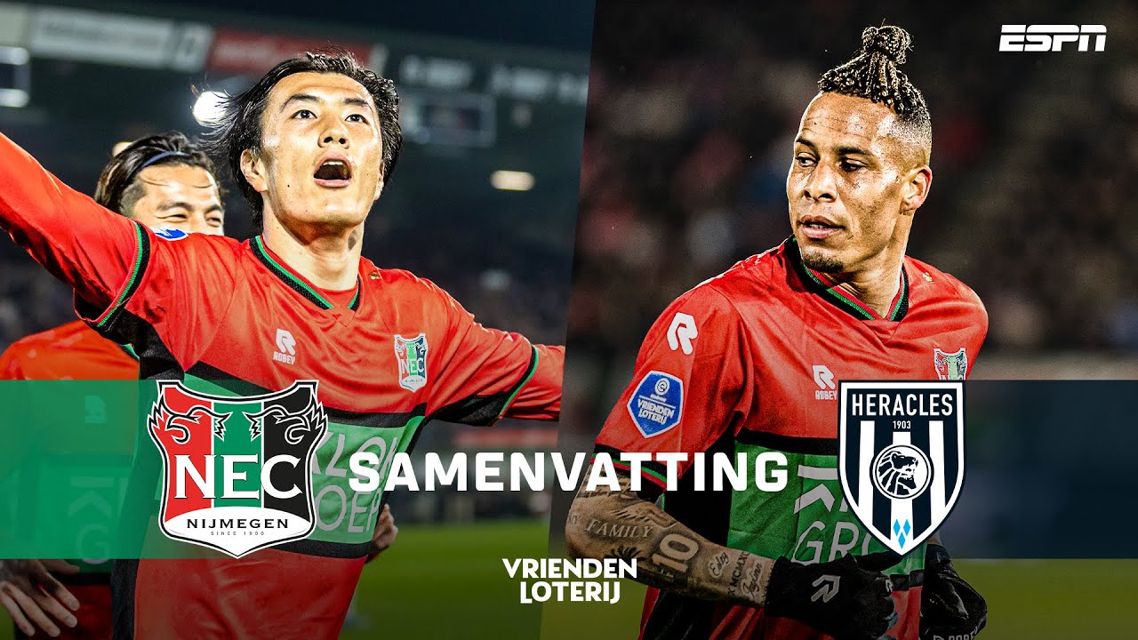 ✨ KOKI OGAWA & TJARONN CHERY BLINKEN UIT BIJ N.E.C. 🔥 | Samenvatting N.E.C. - Heracles