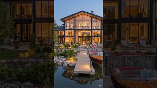 🥰 Luxurious house on river 🥰 #shorts #viralshorts #shortvideo #youtubeshorts #timelapse