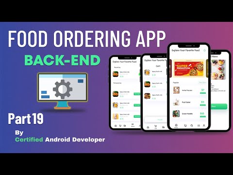 Backend of Food Ordering App #3 - Google Authentication - Sign-Up & Sign-In - Android Studio Project