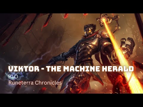 Viktor - The Machine Herald | Bio | Arcane | Runeterra Chronicles