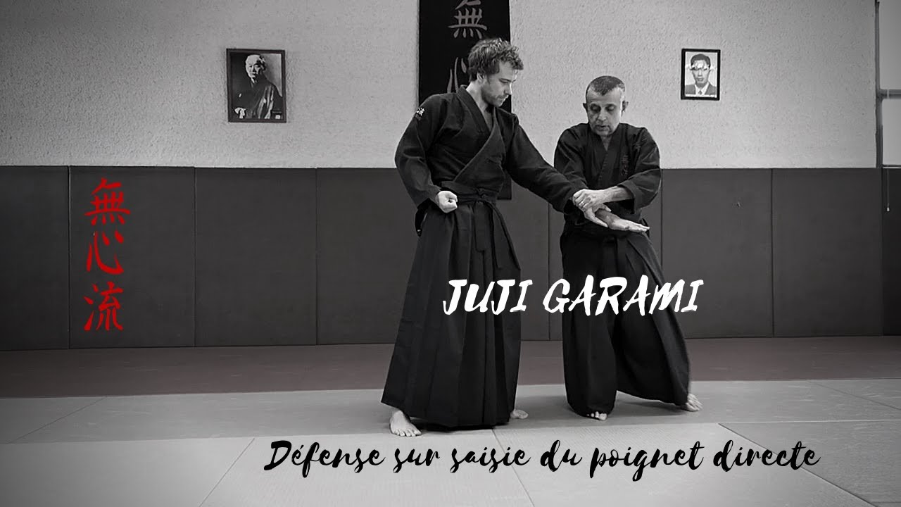 Mushin ryu Ju jitsu: Katate dori, Juji garami.