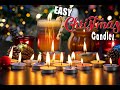 How to make candles at home |Easy Christmas Candles | The Hazel