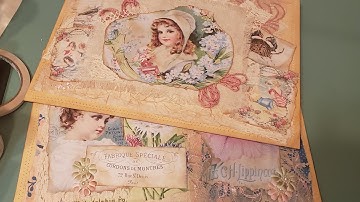 Altered file folders and bags