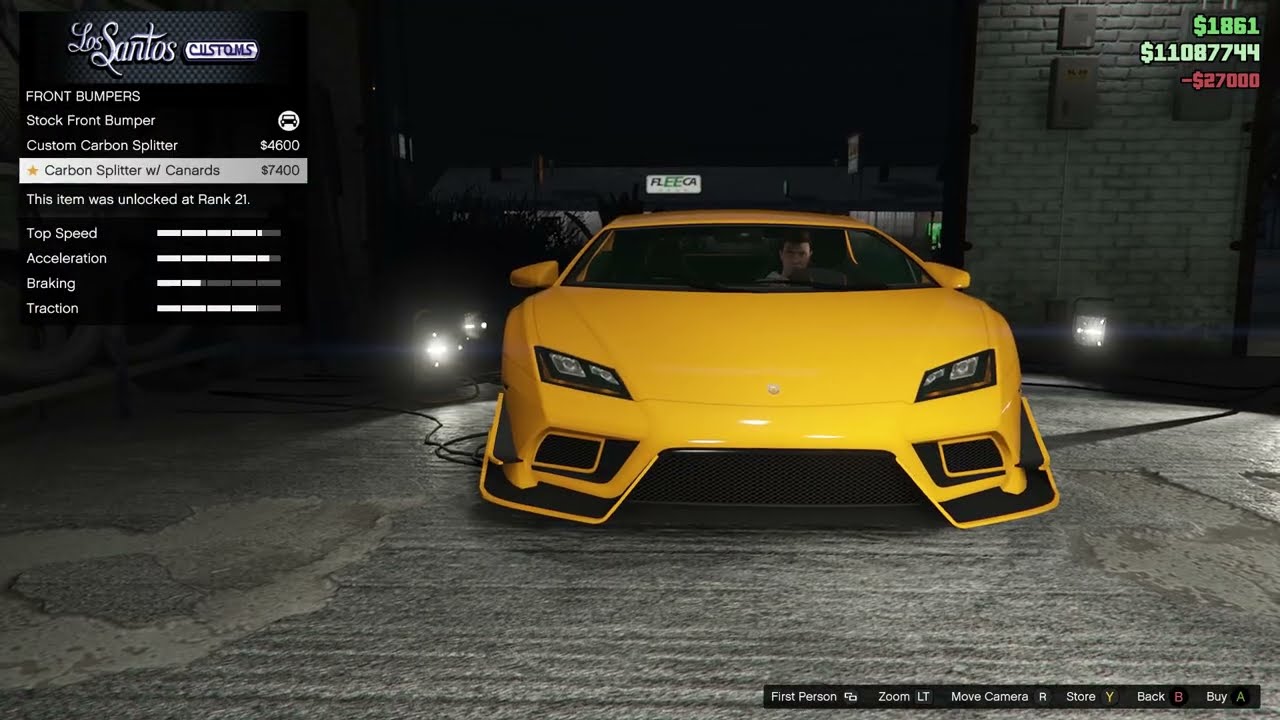 GTA 5 - Past DLC Vehicle Customization - Pegassi Tempesta (Lamborghini Huracan/Lotus Esprit Concept)